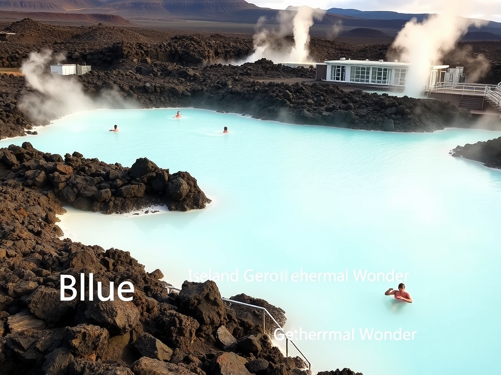 blue lagoon geothermal spa in iceland