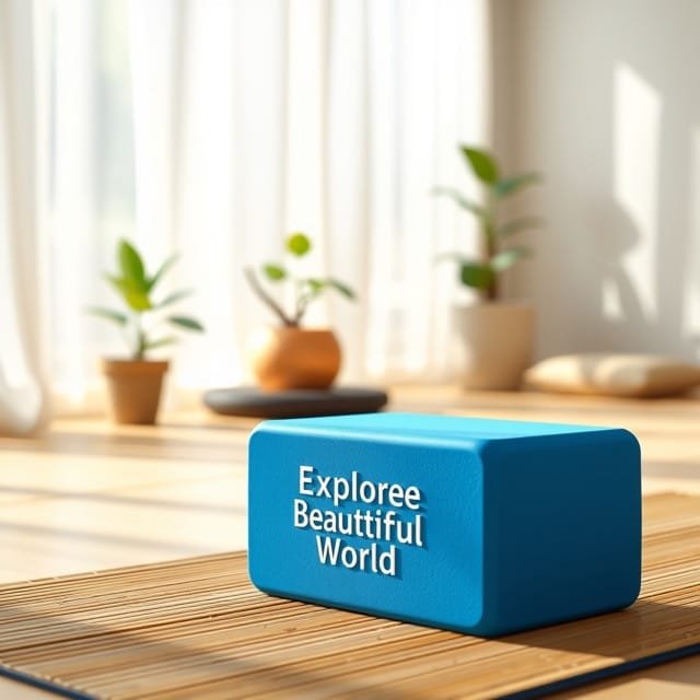 yoga block yoga block
